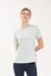 Cielcoco CLWT8094 All Day Camiseta Deportiva de Manga Corta para Mujer, Ligera y Transpirable para Entrenamiento _ VERDE MENTA _ Fabricada en Corea
